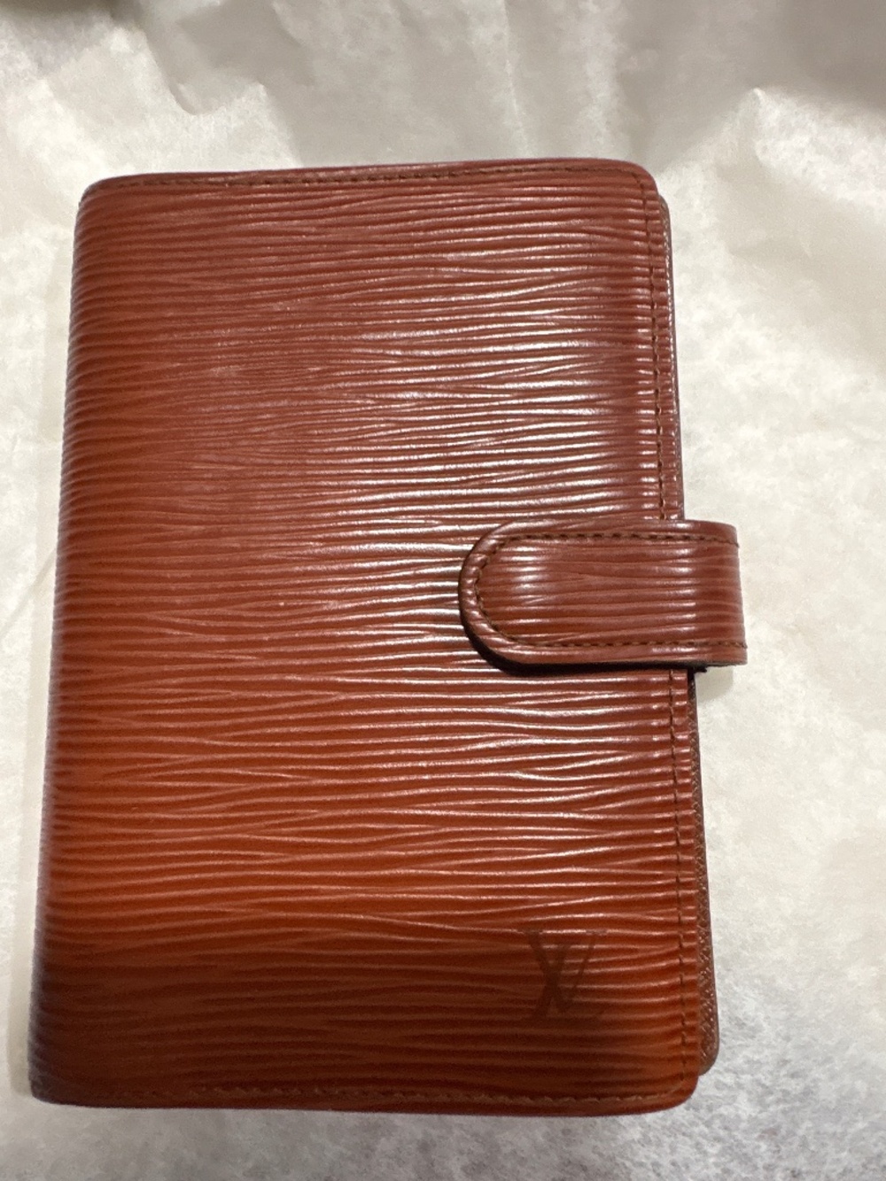 Louis Vuitton pm Epi leather Agenda with inserts